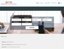 Tablet Screenshot of gasparmuguerza.com.ar
